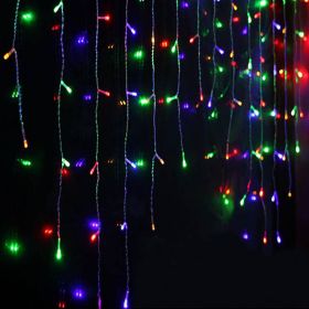 Led Starry Icicle Light String (Option: Color)