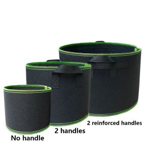 Planting Sack Black Non-woven Seedling Flower Pot (Option: Green Fluorescent-75 Gallon Platinum 85x50)