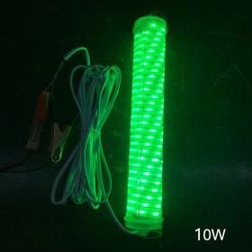 LED underwater fish collecting lamp (Option: Green-10W)