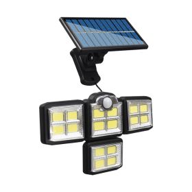 Solar Light Street Lamp Rotating Split Waterproof (Option: 198COB Split)