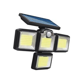 Solar Light Street Lamp Rotating Split Waterproof (Option: 192COB One Piece)