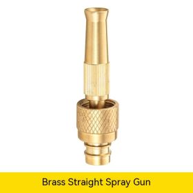 Copper Conversion Head Buckle Type Water Pipe Interface For Inlet (Option: Brass-3pcs)